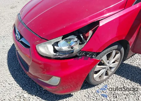 2012 Hyundai Accent Gls из США, поврежденный, VIN KMHCU4AE5CU211609